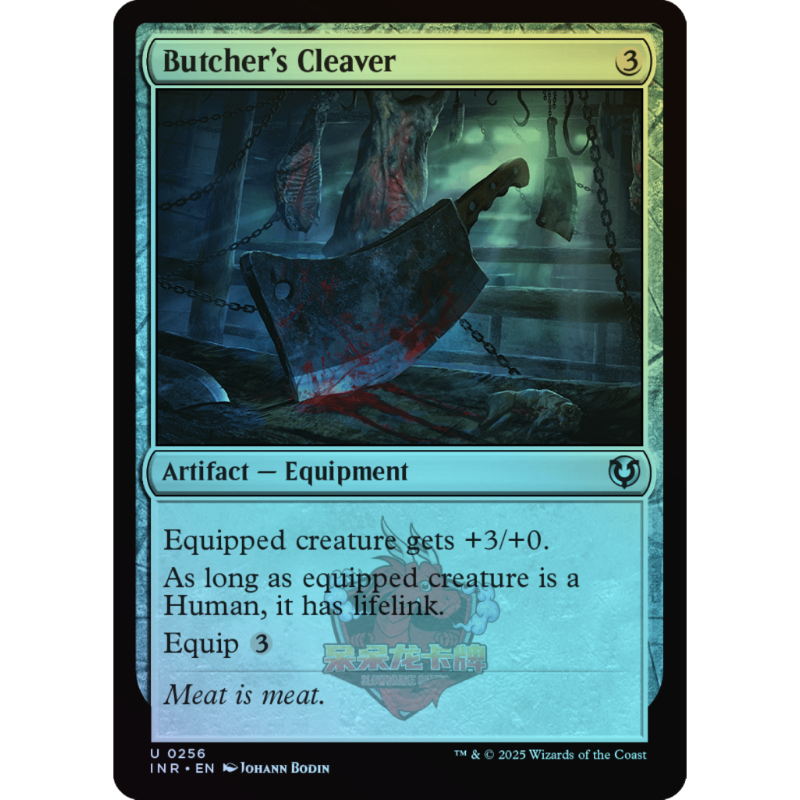 万智牌 屠夫切肉刀 英文 平/闪/老框/日印 依尼翠重制版 神器 银,模玩/动漫/周边/娃圈三坑/桌游,文化/体育周边,淘宝优惠券,粉丝福利购,淘宝优惠卷