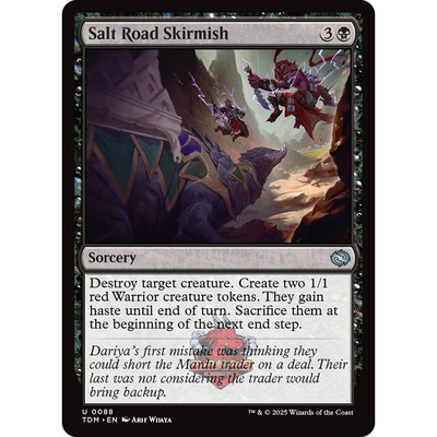 万智牌 鞑契 龙岚录 平/闪 Salt Road Skirmish 盐路冲突