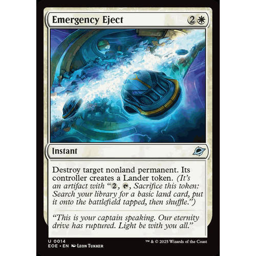 呆呆龙 万智牌 紧急弹射 Emergency Eject 平/闪 虚空边域 EOE
