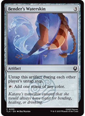 万智牌 bender s waterskin 截水师水袋 TLA 平/闪