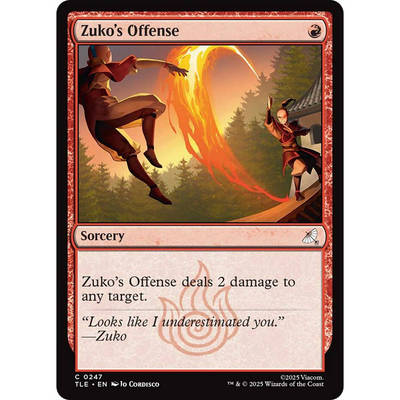 万智牌 zuko s offense 苏科进犯 TLE 闪