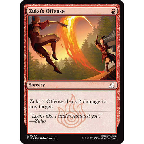 万智牌 zuko s offense 苏科进犯 TLE 闪
