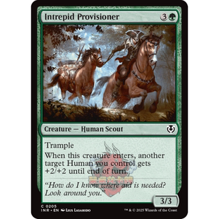 呆呆龙卡牌 万智牌 无畏驰援人 英文 平/闪 日印 依尼翠重制版