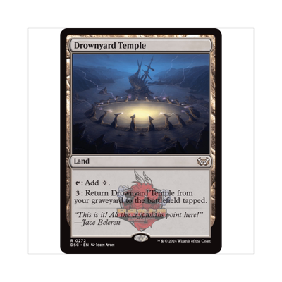 万智牌 沉船地殿堂 Drownyard Temple 暮悲邸:鬼屋惊魂指挥官 地