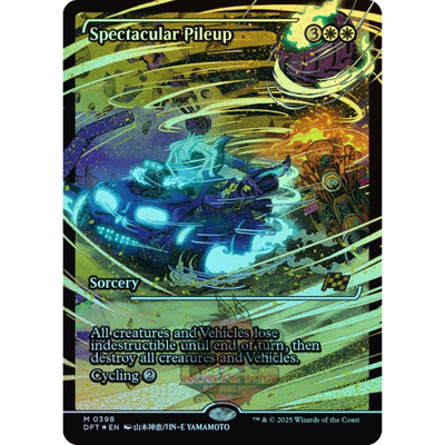 万智牌 闪 触目连撞 spectacular pileup 二次元 英文 乙太漂移