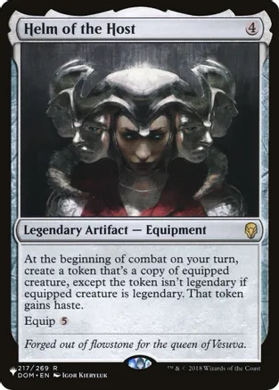 呆呆龙卡牌 万智牌 英文 the list 军团之盔