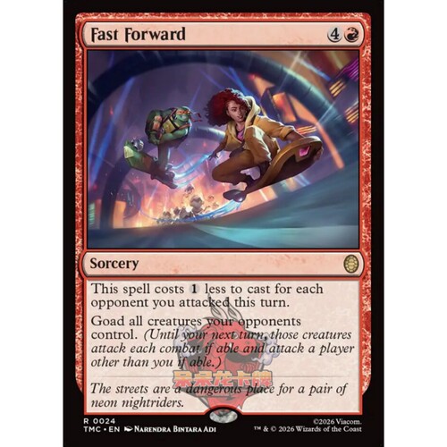 万智牌 TMC 忍者神龟指挥官 Fast Forward