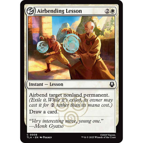 万智牌 airbending lesson 截气修习 TLA 平/闪