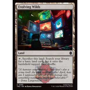万智牌 TMC 忍者神龟指挥官 Evolving Wilds 成形野地 平/闪