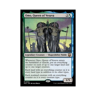 万智牌 维苏瓦女皇欧茉 简中/英文 闪 日印 摩登新篇3 指挥官