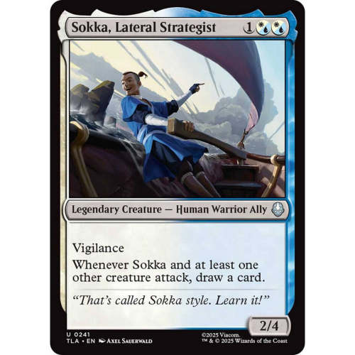 万智牌 sokka lateral strategist 多面策士索卡 TLA 平/闪