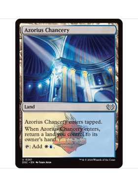 万智牌 俄佐立衡平法院 Azorius Chancery 鬼屋惊魂指挥官 地 银