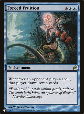 呆呆龙卡牌 万智牌 英文 the list 强迫结实 蓝色 金