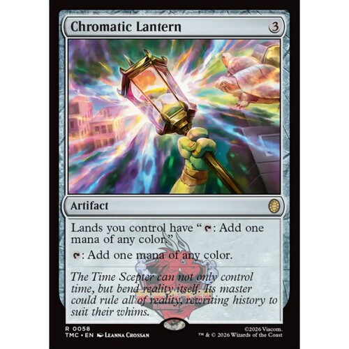 万智牌 TMC 忍者神龟指挥官 Chromatic Lantern 五彩宫灯 平/闪