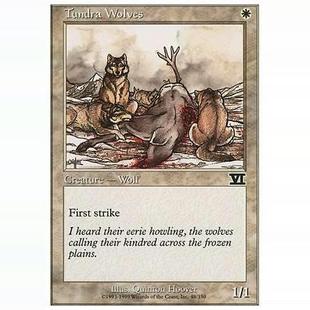 呆呆龙卡牌 万智牌 苔原狼 MP 第六版 简中