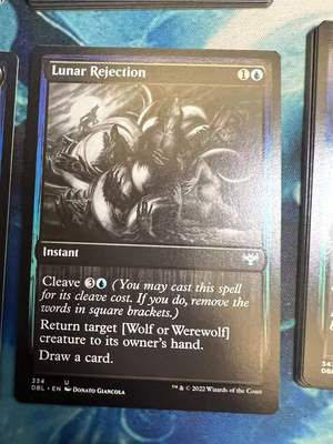 呆呆龙卡牌 万智牌 依尼翠 双系列 DBL 英文 平/闪 月相拒斥