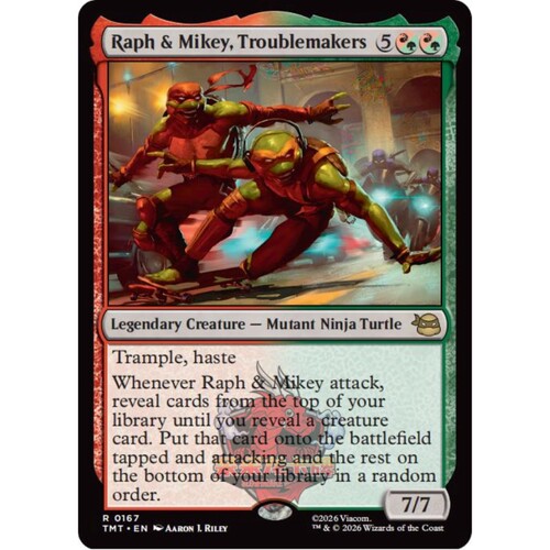 Raph & Mikey,Troublemakers 经常捣乱的拉夫与麦奇 异画 平/闪