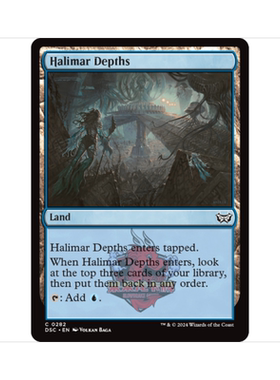 万智牌 哈利玛奥流 Halimar Depths 暮悲邸:鬼屋惊魂指挥官 地 铁