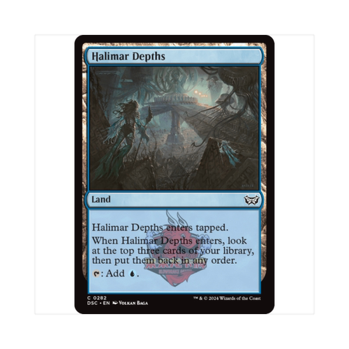 万智牌 哈利玛奥流 Halimar Depths 暮悲邸:鬼屋惊魂指挥官 地 铁