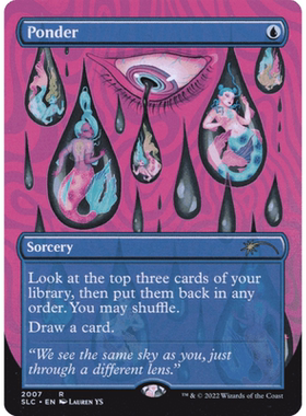 呆呆龙 万智牌 沉思 英文 secret Lair SL 平/闪