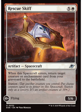 呆呆龙 万智牌 救援飞船 Rescue Skiff 平/闪 虚空边域 EOE