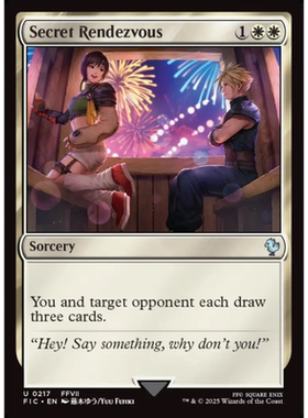 呆呆龙 万智牌 秘密相会 Secret Rendezvous 平/闪/扩画 最终幻想