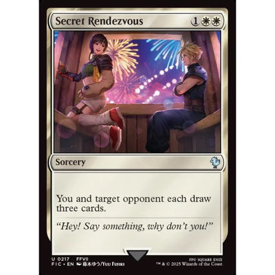呆呆龙 万智牌 秘密相会 Secret Rendezvous 平/闪/扩画 最终幻想