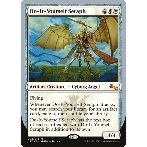 呆呆龙卡牌 万智牌 Do-It-Yourself Seraph 鸡飞