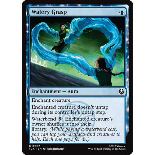 万智牌 watery grasp 流水攫 TLA 平/闪