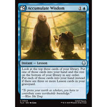 万智牌 accumulate wisdom 累积智慧 平/闪  最后的气宗