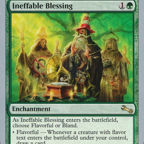 呆呆龙 万智牌 英文 闪 list Ineffable Blessing