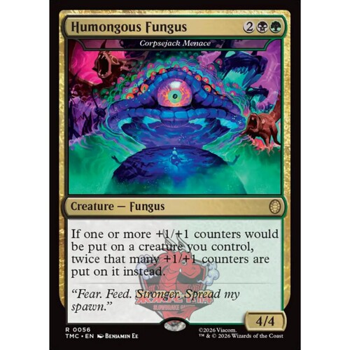 万智牌 忍者神龟 Corpsejack Menace Humongous Fungus 占尸威逼