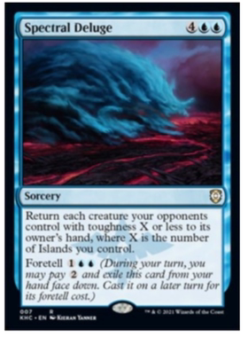 万智牌 凯德海姆 幽灵漫天 简中/英文 Spectral Deluge