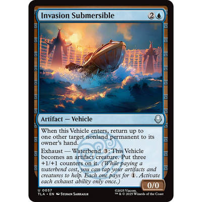 万智牌 invasion submersible 侵攻潜水艇 TLA 平/闪