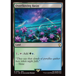 呆呆龙 万智牌 满溢水潭 Overflowing Basin 平/闪/扩画 最终幻想