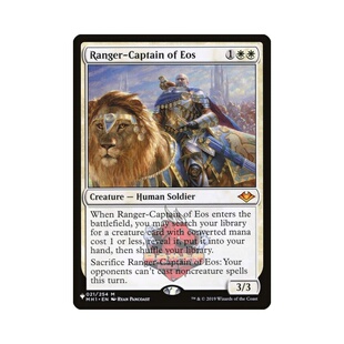 呆呆龙卡牌 万智牌 亿欧护林队长 英文 LIST 白色 秘稀