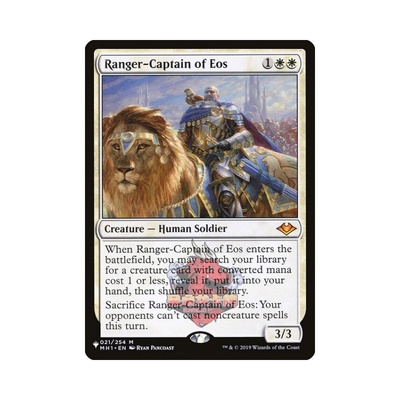 呆呆龙卡牌 万智牌 亿欧护林队长 英文 LIST 白色 秘稀