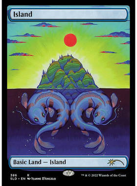 万智牌 SLD SL 英文 闪 海岛 双鱼座 Secret Lair Drop