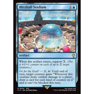 万智牌 水斗球竞技场 Blitzball Stadium 平/闪/扩画 最终幻想