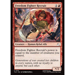 freedom TLE fighter 自由战士新兵 闪 recruit 万智牌