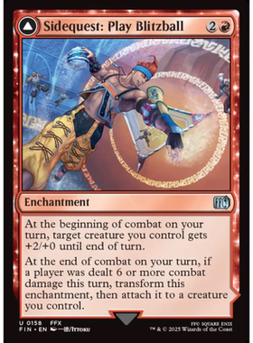 支线任务:水斗球赛 Sidequest Play Blitzball 平/闪 最终幻想