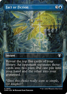 呆呆龙卡牌 万智牌 闪 真伪莫辨 简中/英文 扩画 指挥官大师 蓝