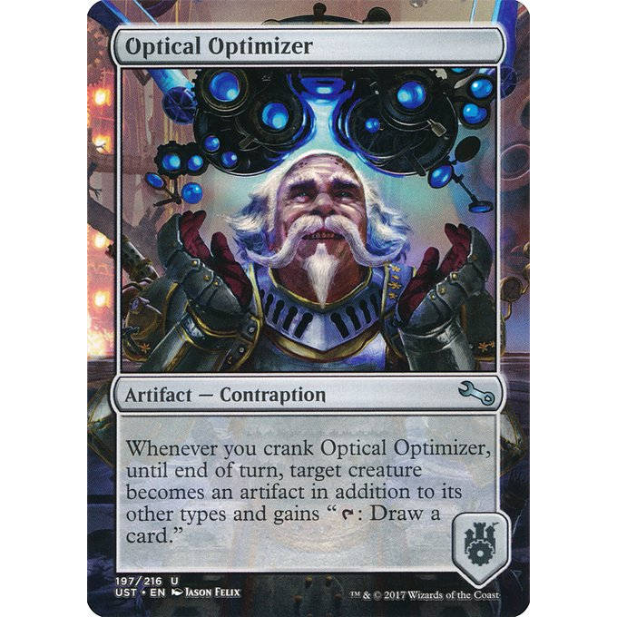 呆呆龙卡牌 万智牌 Optical Optimizer 闪 英文 鸡飞3