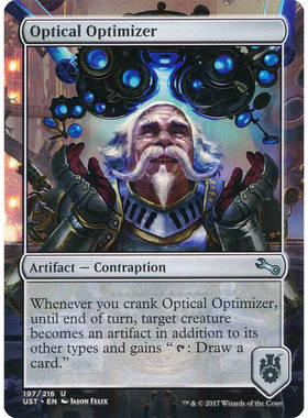 呆呆龙卡牌 万智牌 Optical Optimizer 闪 英文 鸡飞3