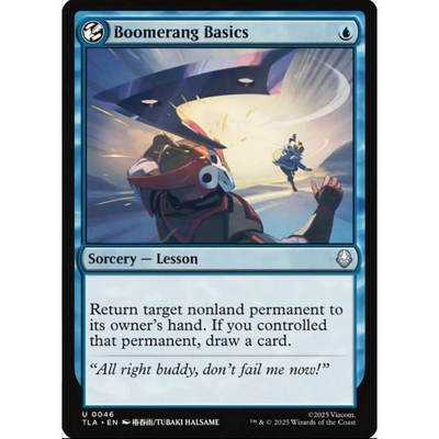 万智牌 boomerang basics 飞去来入门 TLA 平/闪