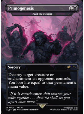 呆呆龙卡牌 万智牌 喂饱虫群 闪 英文/日文 Secret lair SL