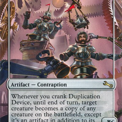 呆呆龙卡牌 万智牌 Duplication Device 平 英文 鸡飞3