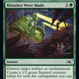 万智牌 英文 鸡飞4 UNF 平/闪/银河 Mistakes Were Made