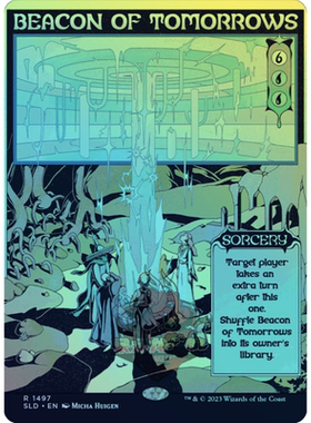 呆呆龙 万智牌 来日信标 平/闪 Secret lair SL 蓝色