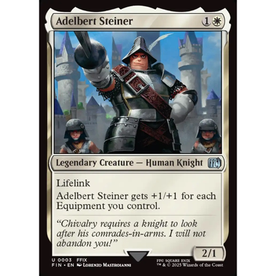 阿德尔伯特 斯坦纳 Adelbert Steiner 平/闪/扩画/潮涌 最终幻想